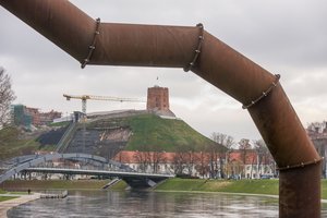 Gedimino kalno šlaituose – ir  Vytauto laikų radiniai
