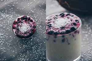 Purus, tirštas ir maloniai kvepiantis veganiškas jogurtas
