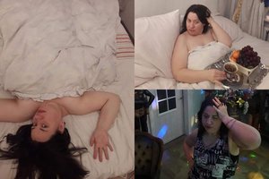 Svorio numetusi Rima Antonovienė nustebino pikantiška fotosesija iš prabangios draugo lovos