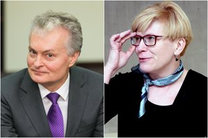 Po S. Skvernelio pasisakymų apie „prezidentės įpėdinius“ – I. Šimonytės ir G.Nausėdos atsakas