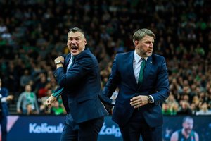 Iš pralaimėjimų liūno Eurolygoje bandantis išbristi Š. Jasikevičius: „Situacija gerėja“