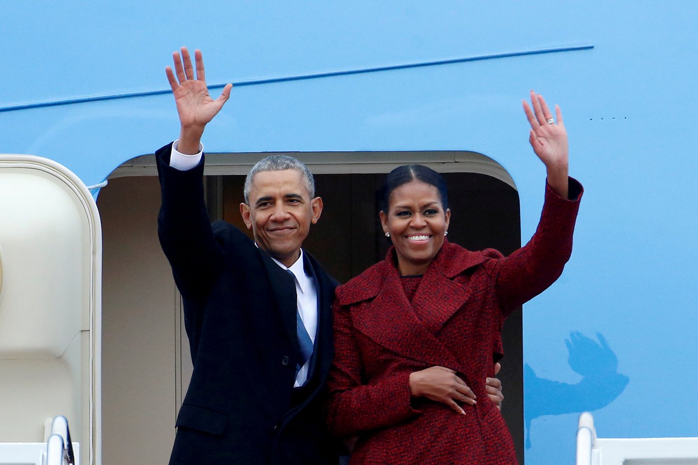  Barackas ir Michelle Obamos.<br>Scanpix nuotr.