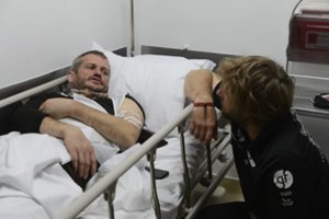 Sudėtingą operaciją ištvėręs Balys Bardauskas atskleidė dar bandęs važiuoti lūžusiomis rankomis