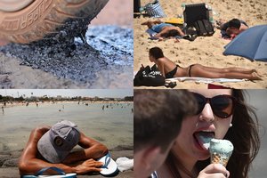 Australiją svilina rekordinis karštis: naktimis – 35,9 laipsnio, gatvėse jau lydosi asfaltas