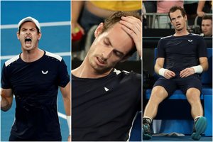 Britų teniso žiburio A. Murray kančia: paaiškino, kuo rizikuoja dėl savo svajonės