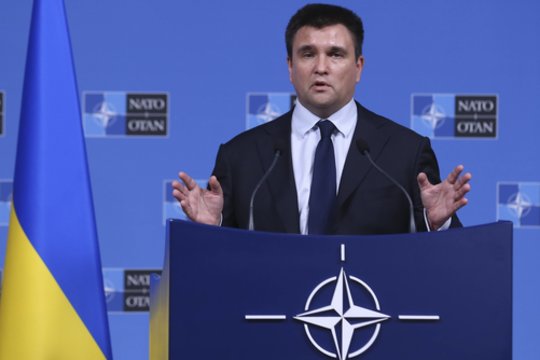 Ukrainos URM vadovas ragina įvesti biometrinių vizų režimą Rusijos piliečiams