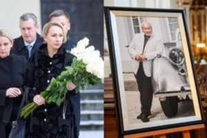 Artimieji ir draugai atsisveikina su vienu turtingiausių Lietuvos žmonių S. Karosu 