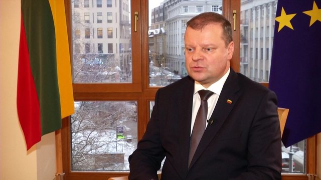 Saulius Skvernelis apie dalyvavimą prezidento rinkimuose: žmonės įvertins