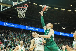 „Žalgiris“ sudraskė „Panathinaikos“ gynybą ir nutraukė nesėkmių Eurolygoje seriją