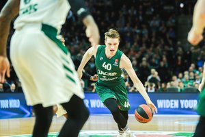 Žibėjęs Marius Grigonis: „Komandoje vienas kitą palaikome“