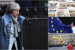 „Brexit“ krizė: Th. May jau vadinama politiniu zombiu, valdžia ruošiasi blogiausiam