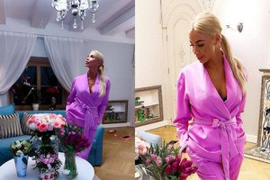 Po operacijos 31-ąjį gimtadienį Marina Bui-Velečkienė sutiko be alkoholio ir itin stilingai