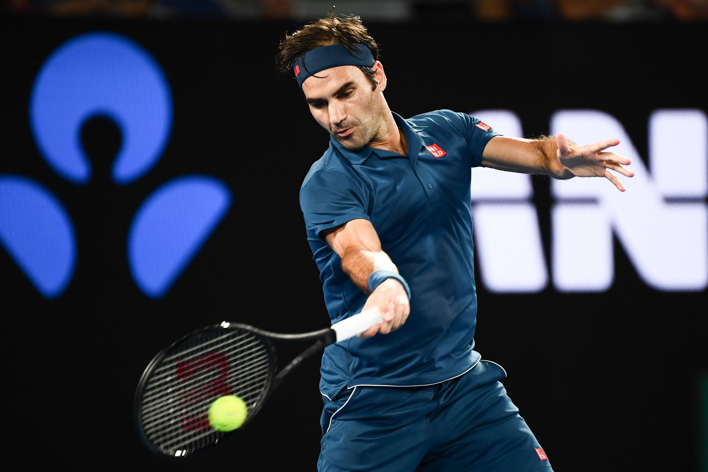  Reger Federeris – Stefanos Tsitsipas.<br>AFP/Reuters/Scanpix nuotr.