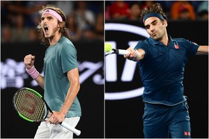 Jaunystė prieš patirtį: teniso legendą R. Federerį Melburne nukovė 20-metis graikas