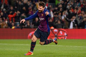 Po keitimo pasirodęs L. Messi padėjo „Barcelona“ padidinti atotrūkį nuo konkurentų
