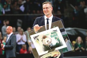 R. Javtokas užsiminė apie Š. Jasikevičiaus ateitį „Žalgiryje“