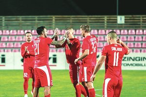 „Sūduvos“ futbolininkai nugalėjo Latvijos ekipą