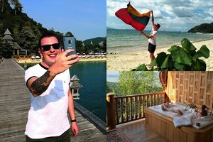 Saugirdas Vaitulionis papasakojo apie atostogas: lankėsi ten pat, kur ir Tailando karališkoji šeima