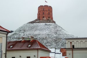 Valdininkai suprato, kad griūvantį Gedimino kalną reikia tvarkyti greičiau