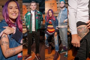 Karolina Meschino ir Rolandas Mackevičius parodė savo tatuiruotes