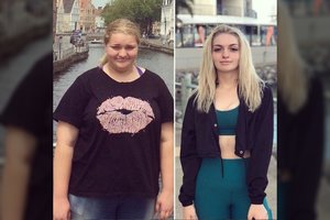 Mergina papasakojo, kaip per metus atsikratė daugiau nei pusės savo svorio