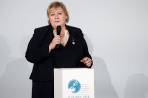 Norvegijos koalicija paskelbė padidintą ministrų kabinetą