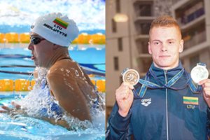 R. Meilutytė liko už borto, o D. Rapšys tapo išskirtiniu Lietuvos plaukiku