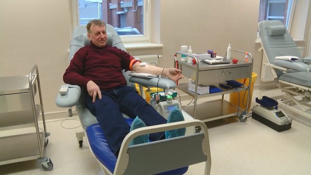 110 kartą kraujo donoru tapęs kaunietis: „Lyg šokčiau parašiutu“