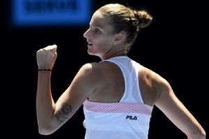 Čekė K. Pliškova sustabdė S. Williams žygį ir pateko į „Australian Open“ pusfinalį
