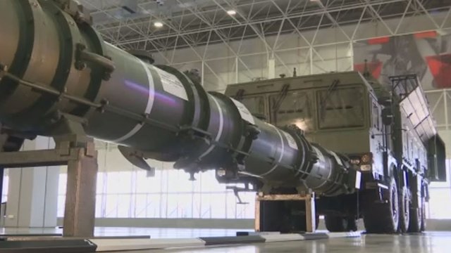 Rusiškas argumentas: iki sutarties pažeidimo raketai trūksta 20 kilometrų