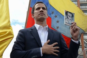 D. Trumpas pripažino Venesuelos opozicijos lyderį J. Guaido „laikinuoju prezidentu“