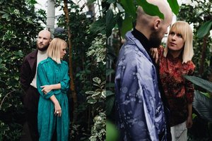 Grupė „MaNNazz“ įsiamžino fotosesijoje su  „Humanoje“ pirktais drabužiais