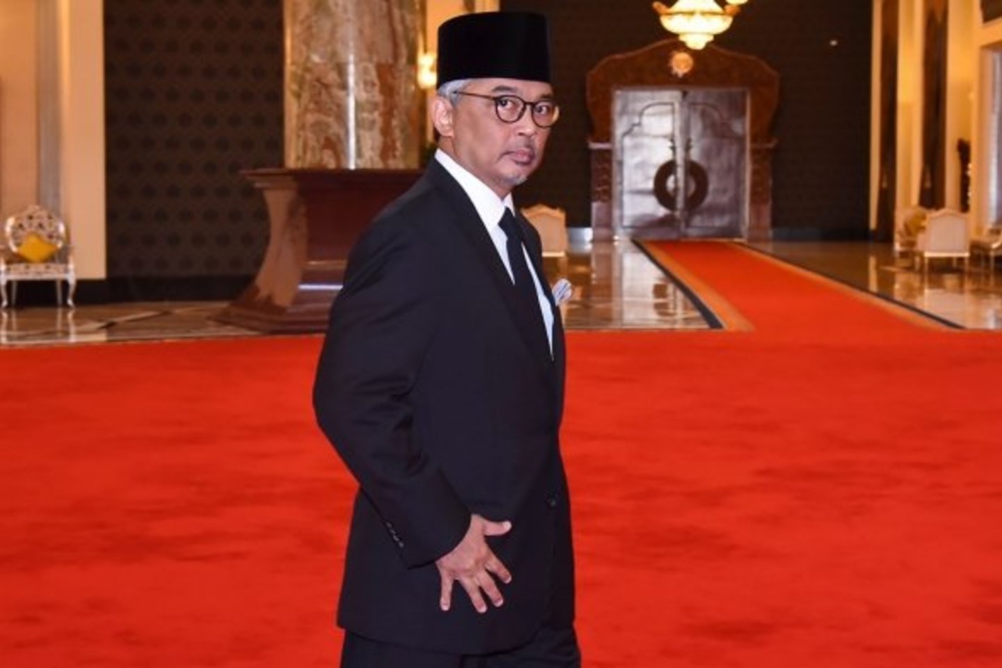  Naujasis Malaizijos sultonas Abdullah Sultanas Ahmadas Shahas.<br> AFP/Scanpix nuotr.