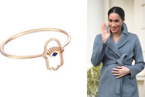 Ant besilaukiančios Meghan Markle rankos – žiedas su paslaptinga reikšme