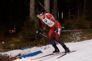 N. Kočergina prasibrovė į persekiojimo lenktynes biatlono pasaulio taurės etape