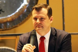 G. Paluckas prabilo apie „sąmokslo teorijas“, kas vyksta valstiečių stovykloje prieš prezidento rinkimus