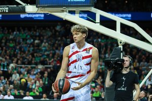 Skaudi statistika: Mindaugas Kuzminskas „Žalgiriui“ dukart įsūdė po 14 taškų