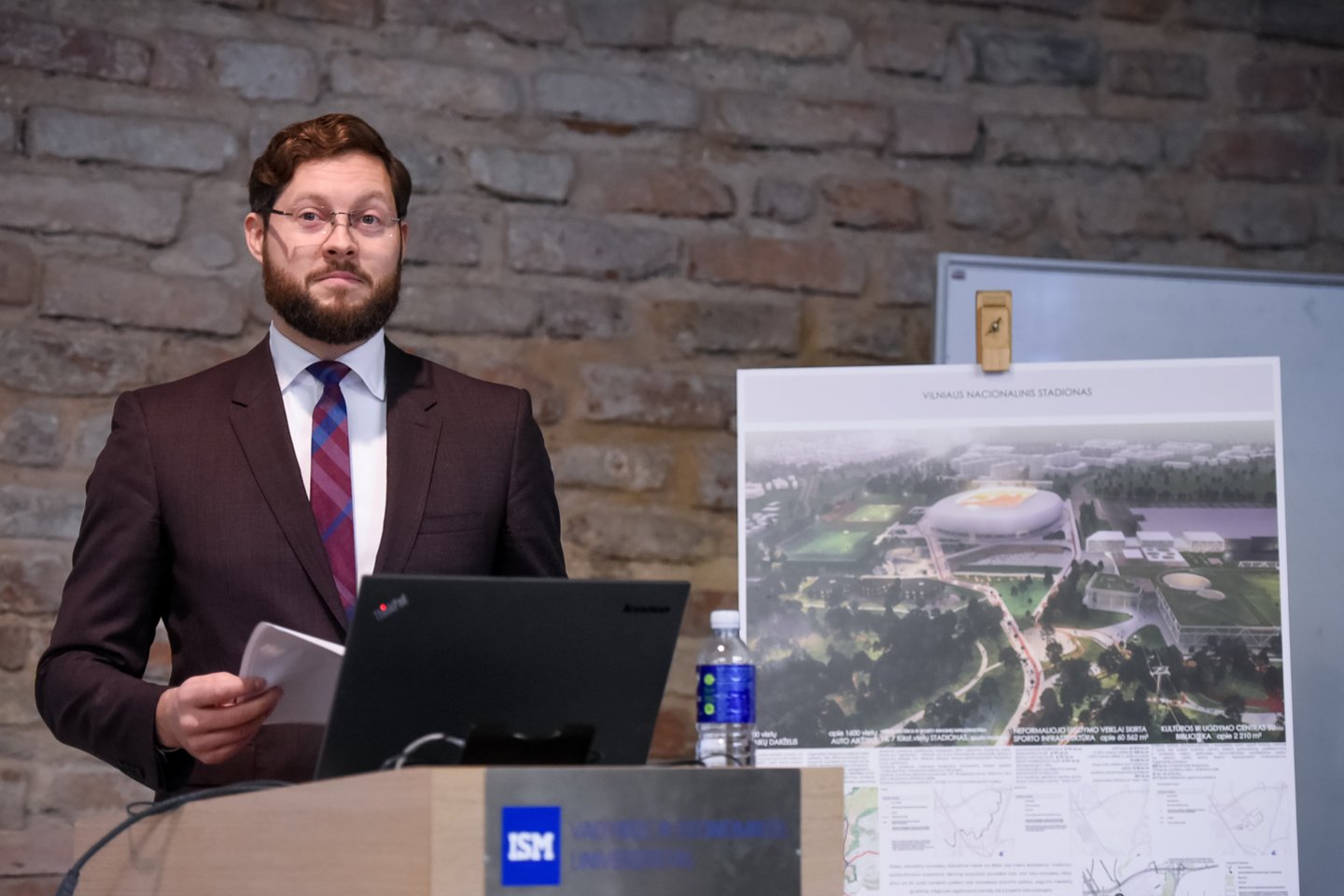 „Vilniaus nacionalinio sradiono“ vadovas Renatas Načajus.<br>D.Umbraso nuotr.