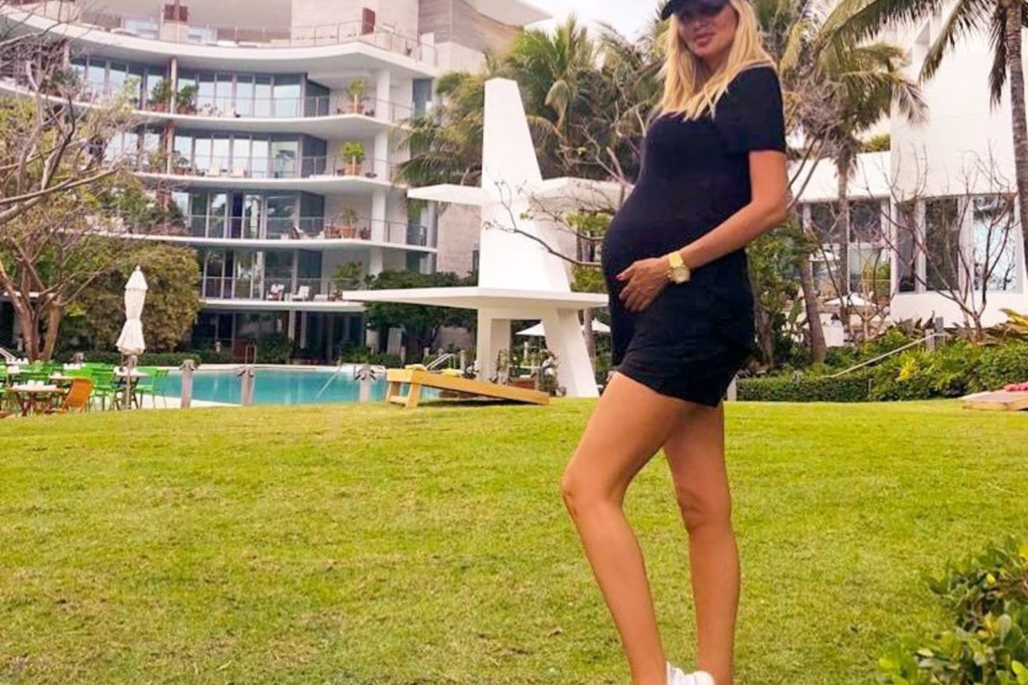 Viktorija Lopyriova netrukus taps mama.<br>Instagram nuotr.