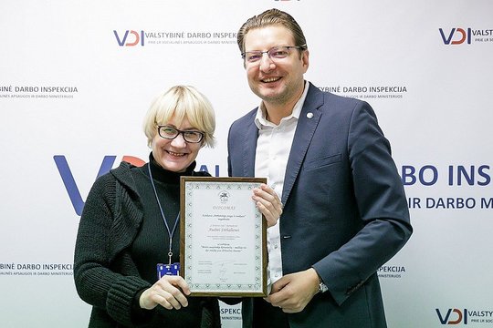 „Lietuvos ryto“ žurnalistė A. Srėbalienė apdovanota už geriausią metų straipsnį