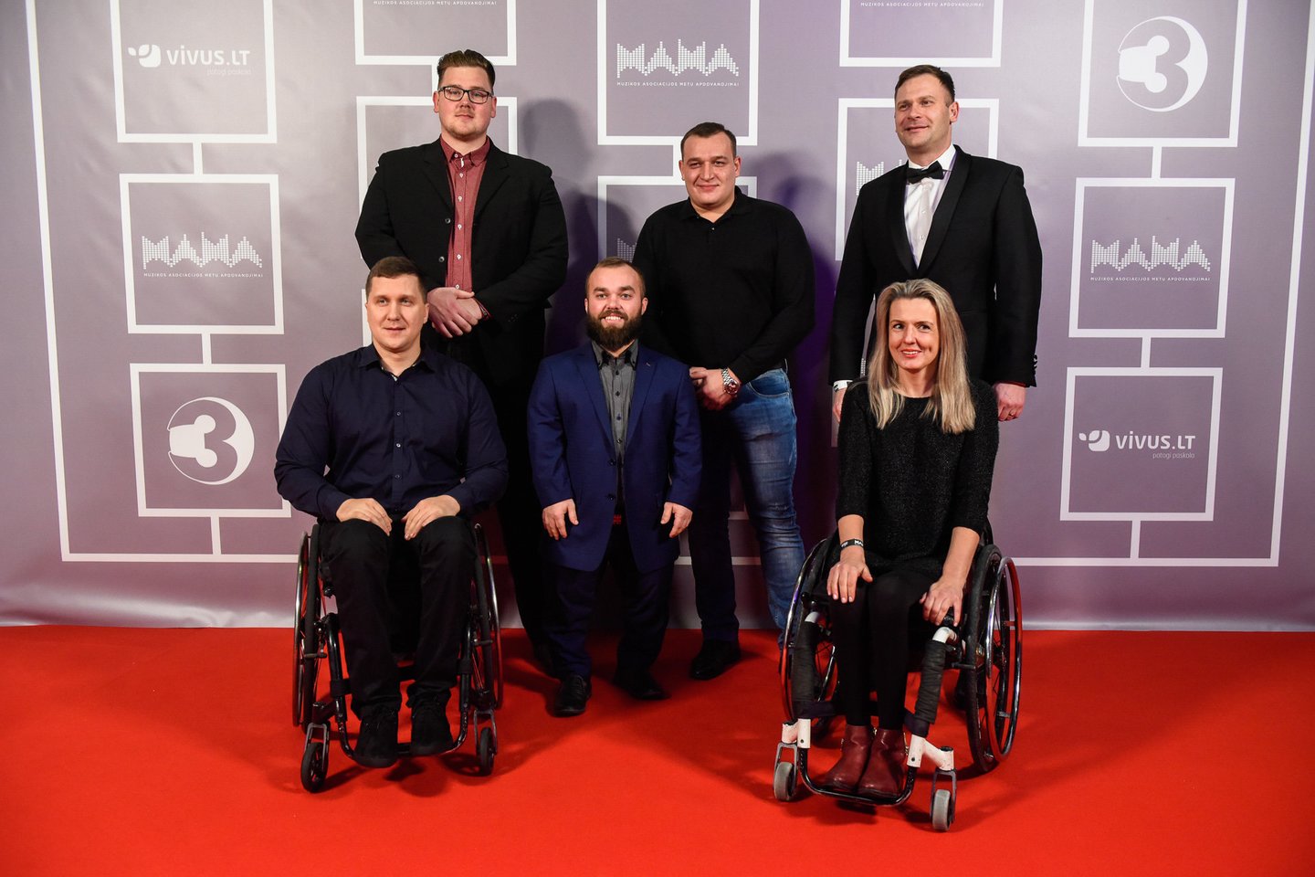  Lietuvos muzikos apdovanojimų M.A.M.A. 2018 svečiai.<br>D.Umbraso ir G.Bitvinsko nuotr.