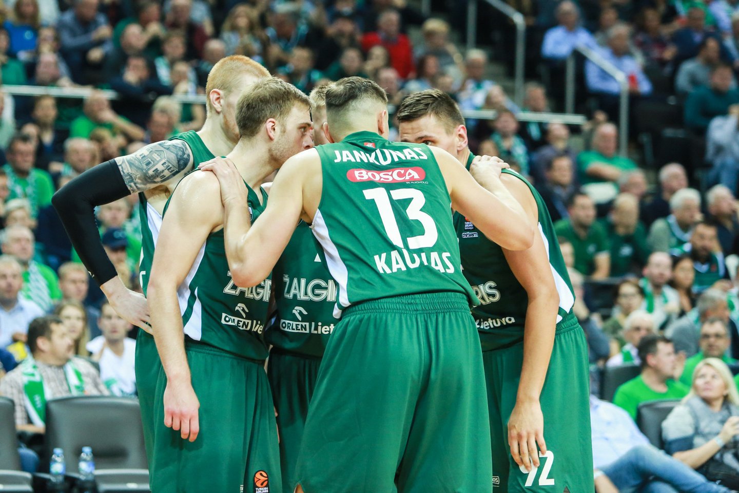 Kauno „Žalgirio“ ekipa šiemet turi didžiausią iki tol turėt biuržetą<br>G.Bitvinsko nuotr.