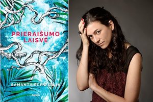 Šioje knygoje moteris miršta tuo pat metu, kai istorija yra pasakojama