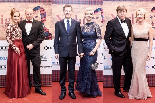 Iškilmingoje Burnso naktyje – elegancijos pliūpsnis