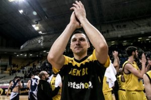 J. Mačiulis sužaidė geriausią sezono mačą, tačiau AEK krito