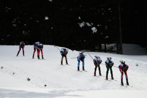 Biatlonininkas M. Fominas – pasaulio jaunių čempionate – 15-as