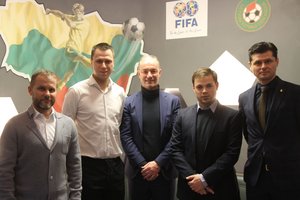 LFF vadovams pristatyta „Anderlecht“ klubo jaunimo ugdymo programa