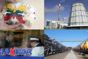 Skelbiame 500 didžiausių mokesčių mokėtojų: ant šių įmonių pečių laikosi Lietuva