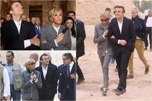 Prie šventyklų Egipte – žvilgsniai į Briggite Macron avalynę