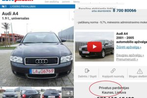 Įspėjo ieškančius automobilio: sukčių išdavė viena detalė